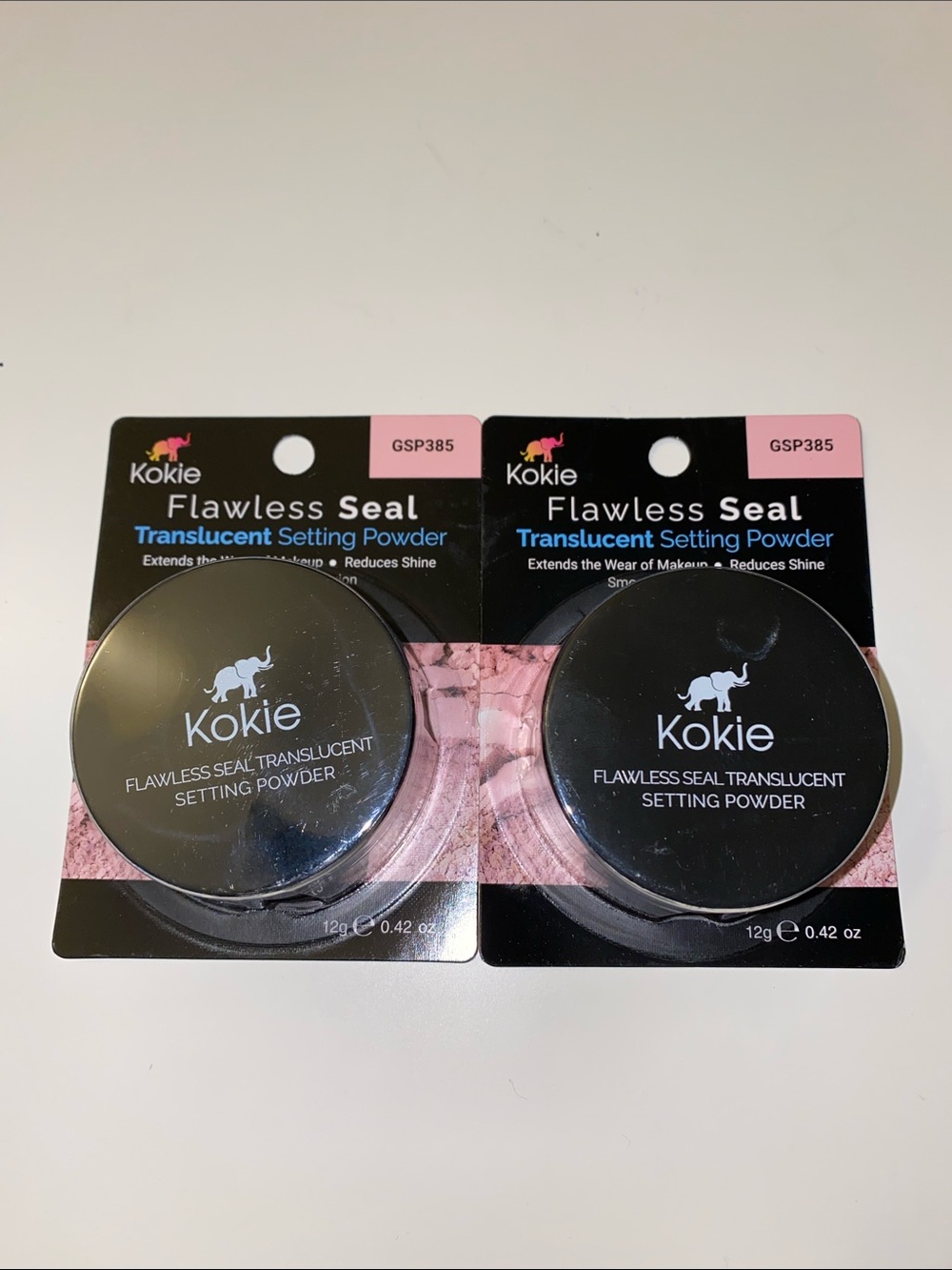 Kokie Flawless Seal Translucent Setting Powder Set